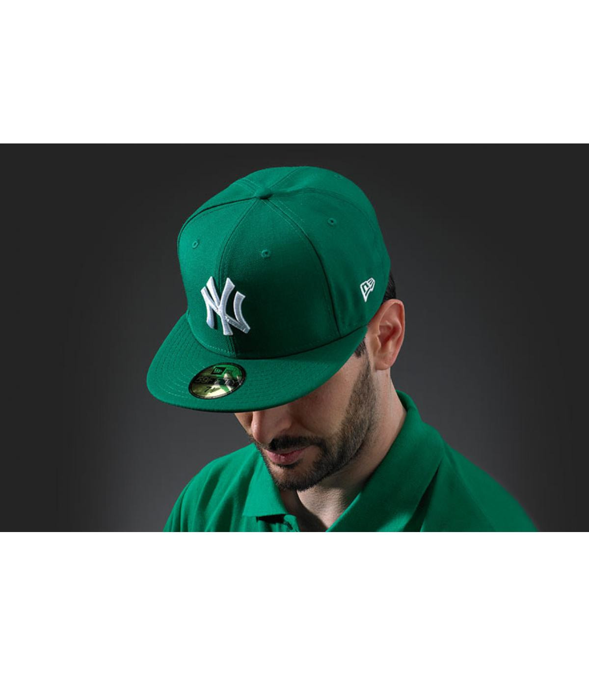 casquette new york verte Casquette ny 59fifty verte